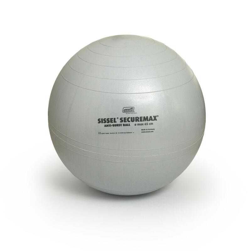 Minge gym ball SISSEL Mărimea 2 - 65 cm Gri