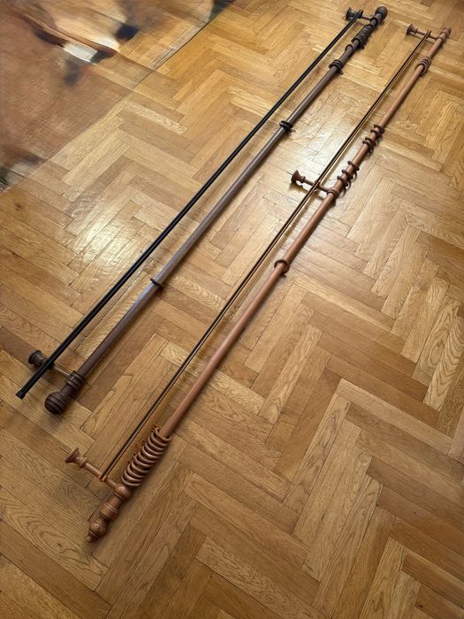 Galerie draperie cu sina perdea 2 buc.