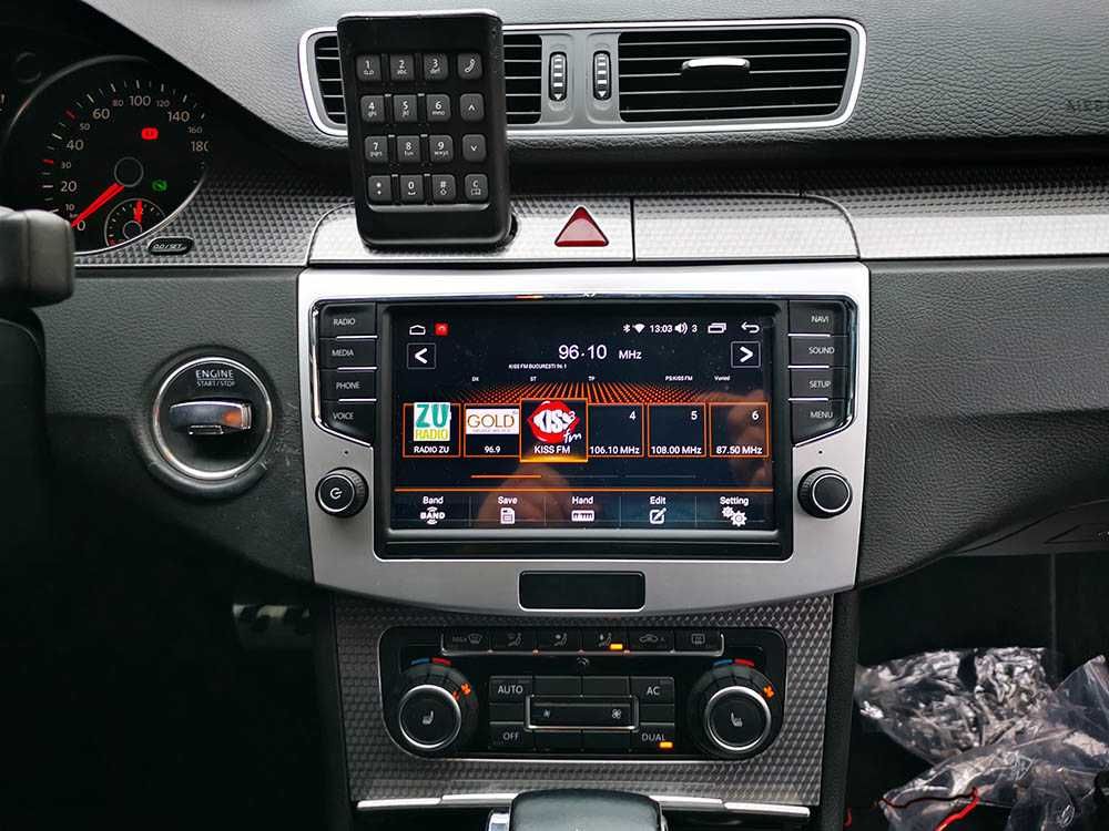 Navigatie VW Passat B6 MiB 886P4 2GB RAM 32GB QLED DSP, Android