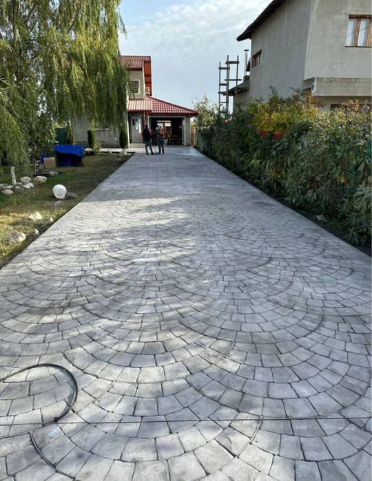 Beton amprentat la pret accesibil