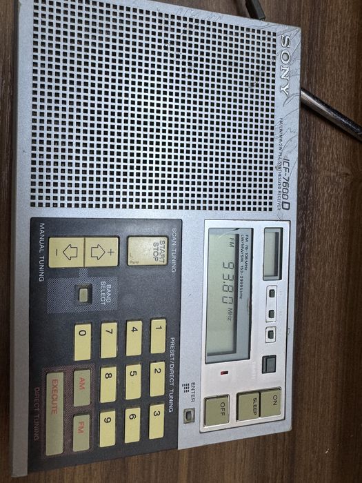 Aparat Radio Portabil Vintage Sony ICF-7600D