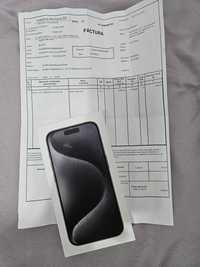 Iphone 15 Pro 5G Black 128Gb NOU Sigilat Factură 2 ANI GARANȚIE