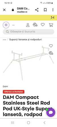 Rod pod inox DAM MAD