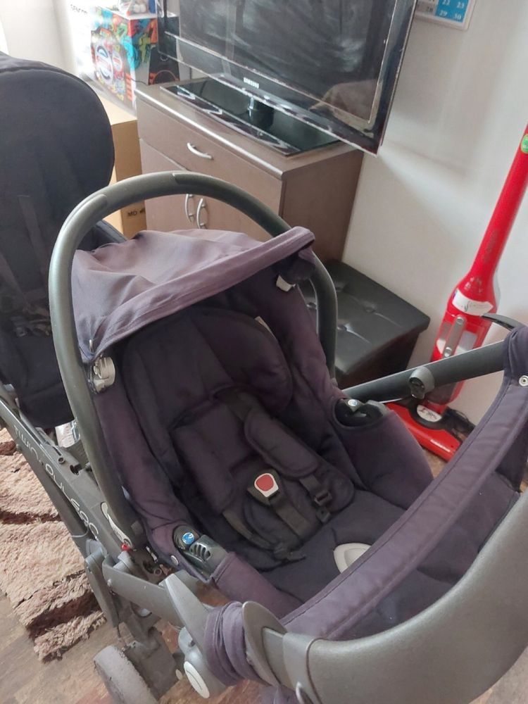 Детска количка за близнаци CAM
