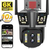 Cameră IP 6K HD WIFI 16MP 10X Hybrid Zoom