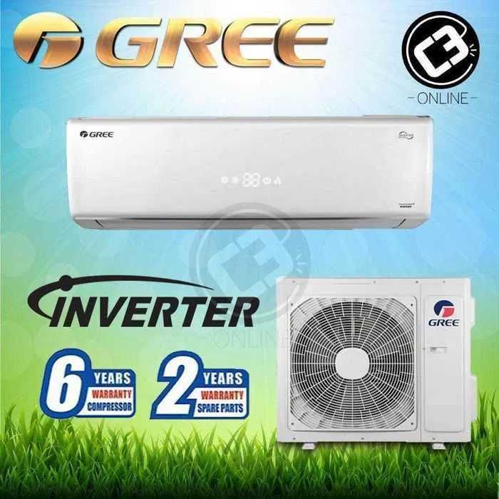 GREE Кондиционер 12 inverter +Доставка Бесплатно гарантия 3г Оригинал