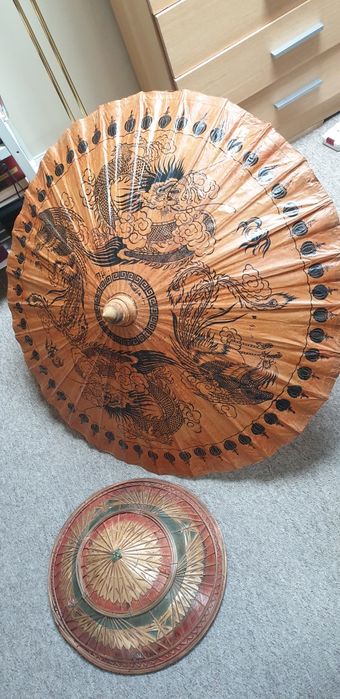 Umbrella si palarie de soare asiatice