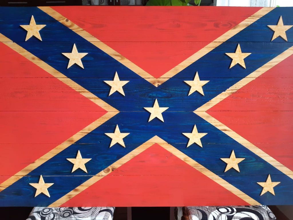 Tablou Steag Confederat USA