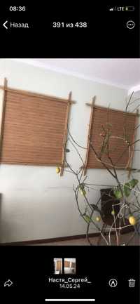Декоративные рамки из натурального бамбука