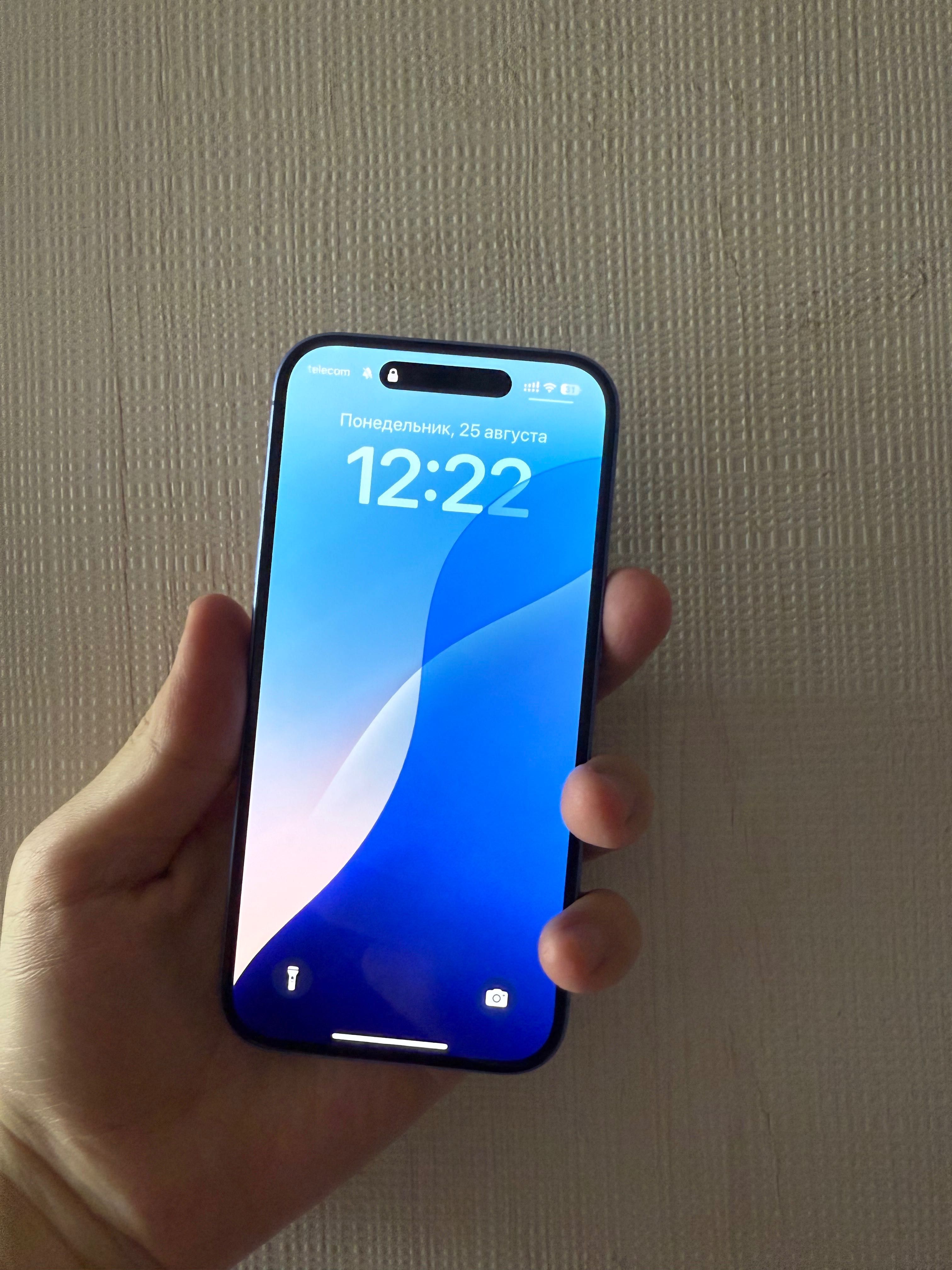 Iphone 16 аккумулятор 100% Срочно