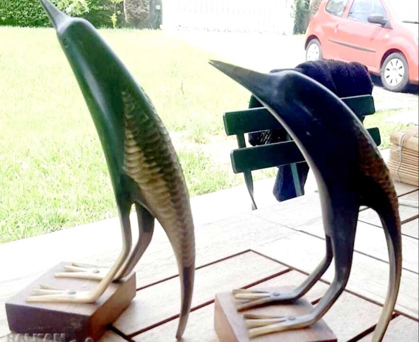 птици от естествен рог