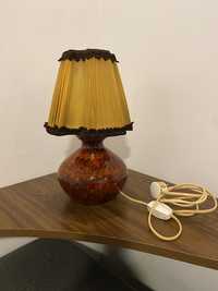 Veioza lampa de masa portelan vintage