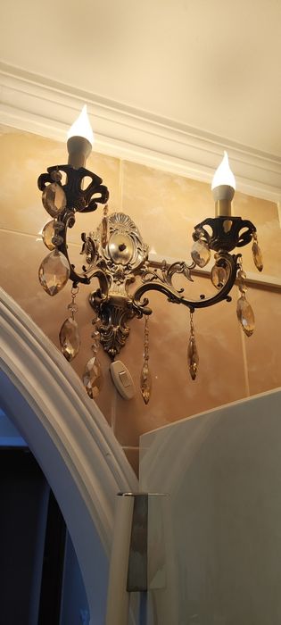 Бра настенные хрусталь