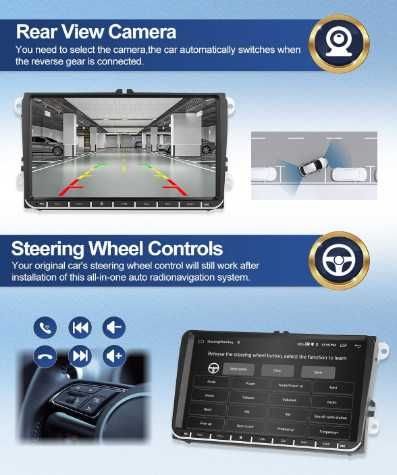 CAMECHO мултимедия за VW Golf 5 Polo Skoda, 1+ 32G, Android 13, 2 DIN