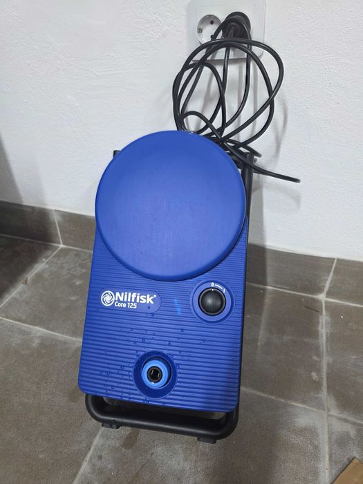 Masina de spalat cu presiune, Nilfisk, 125 bar, Negru/Albastru