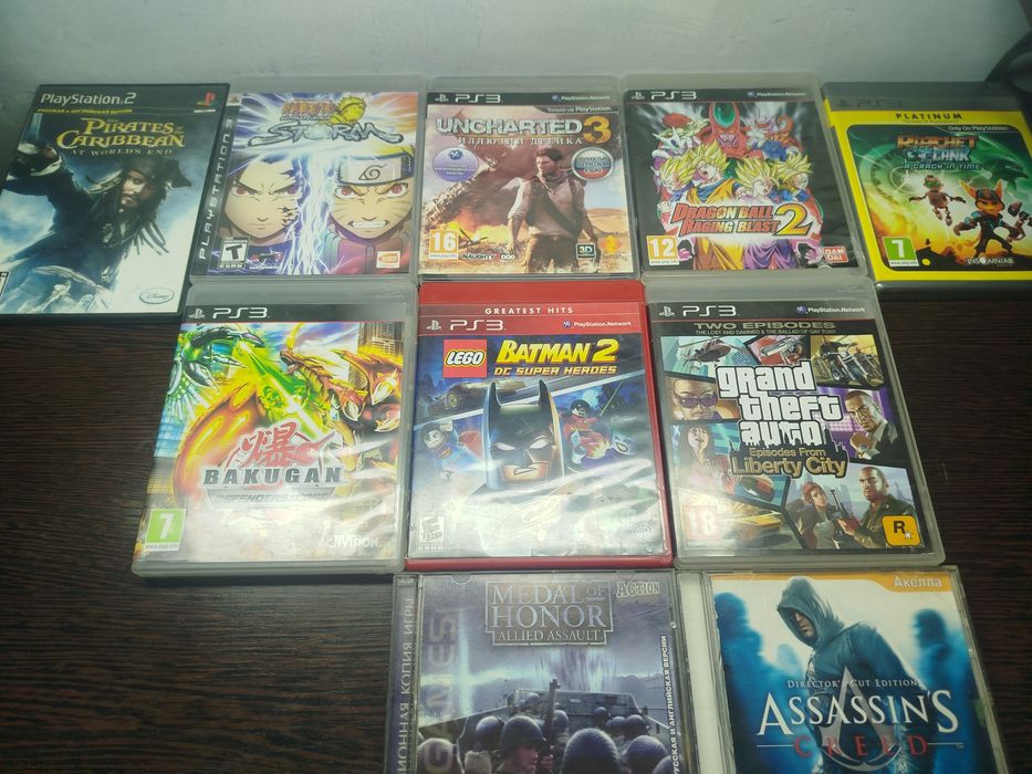 Диски для ps3 и другие диски