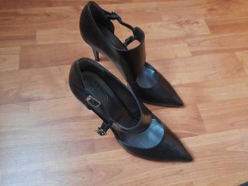 Pantofi Italia lucrati manual din piele naturala, marimea 38