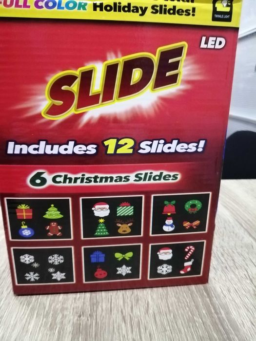 Мини лазер-лазерен проектор движещи се точки и фигури-Червени и Зелени