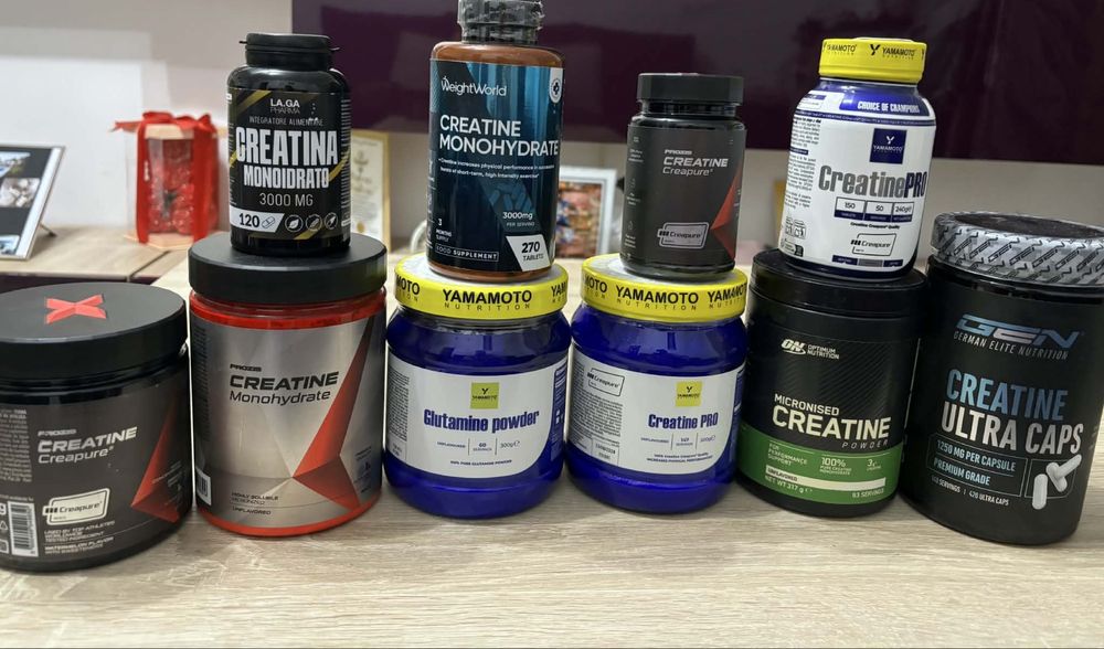 Creatina,vitamine si Shilajit