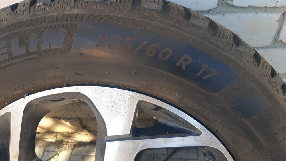 Мишлен 225/60/17 кия спортейдж зима