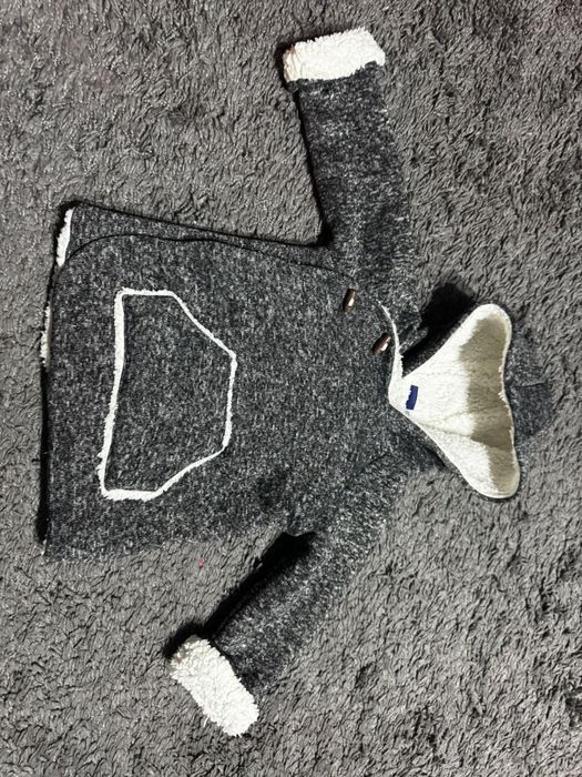 Geacă iarnă lupilu îmblănită mărimea 86/92 impecabila