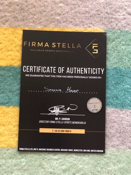 Racheta Tenis semnata Simona Halep