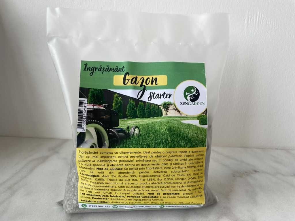 Ingrasamant complex pentru gazon, ZenGarden, sac 1 kg