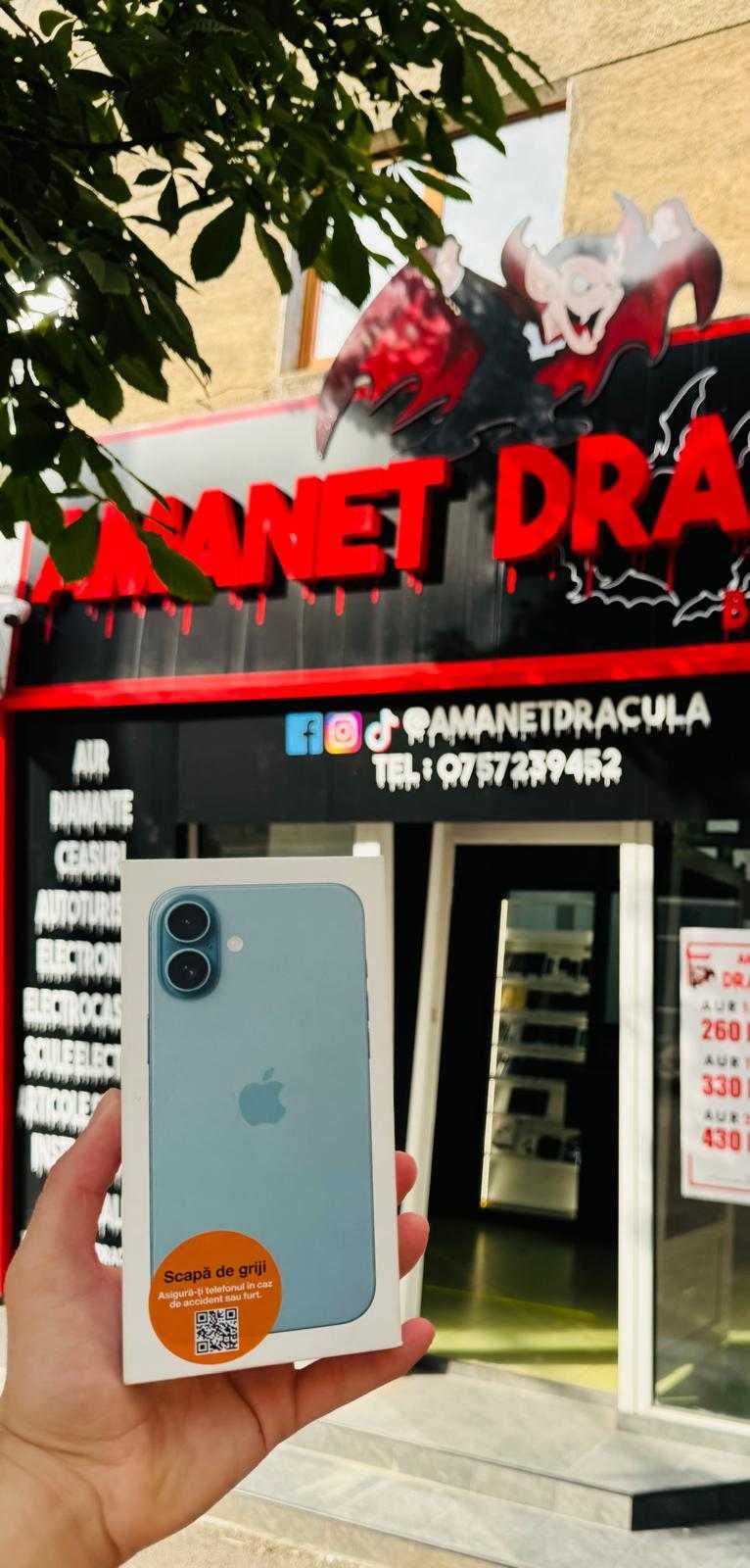 Amanet Dracula Iphone 16 Plus 256Gb/100%