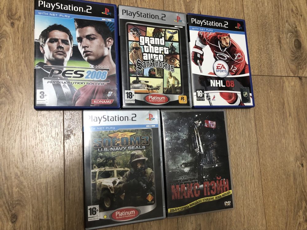 Продам диски на PS 2!