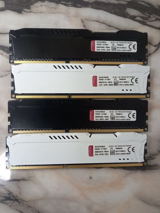Памет 16GB (4x4GB) Kingston HyperX 1866 MHz DDR3
