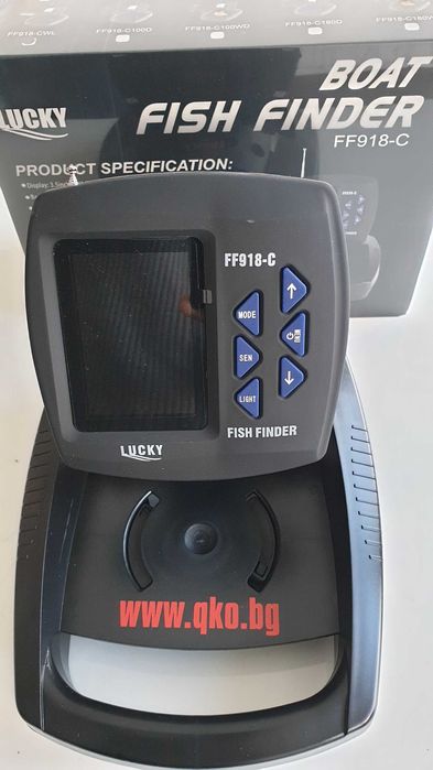 Лодка за захранка със сонар Lucky FF918 може и по отделно