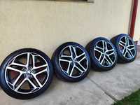 Jante Peugeot R18 5x108 + 2 seturi de anvelope 225/40/R18