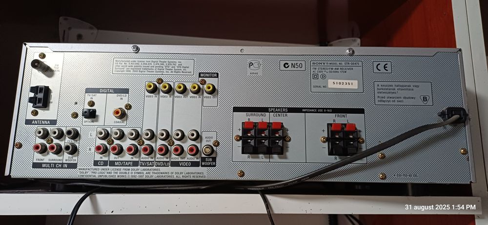 Vand Sony STR-DE475