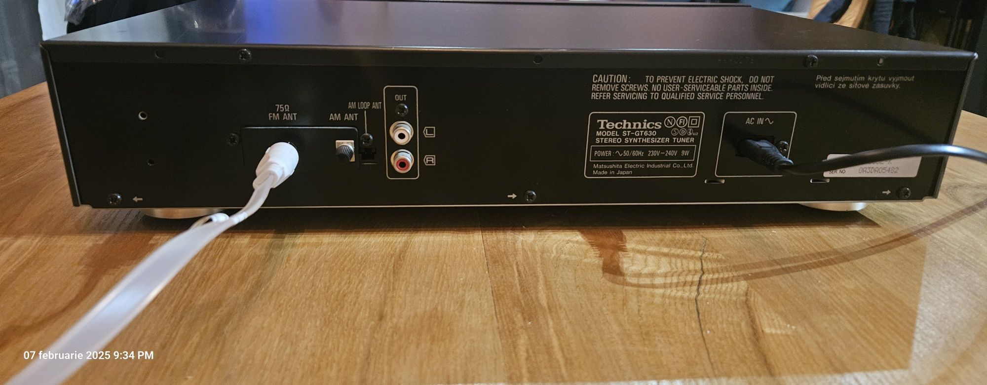 Tuner Technics ST-GT 630
