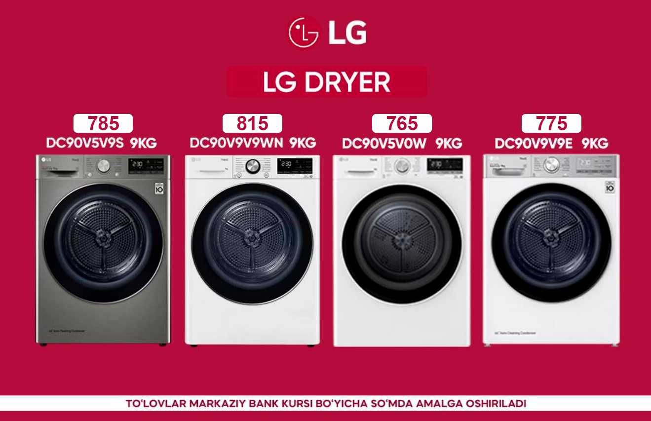 LG kir yuvish mashinasi
