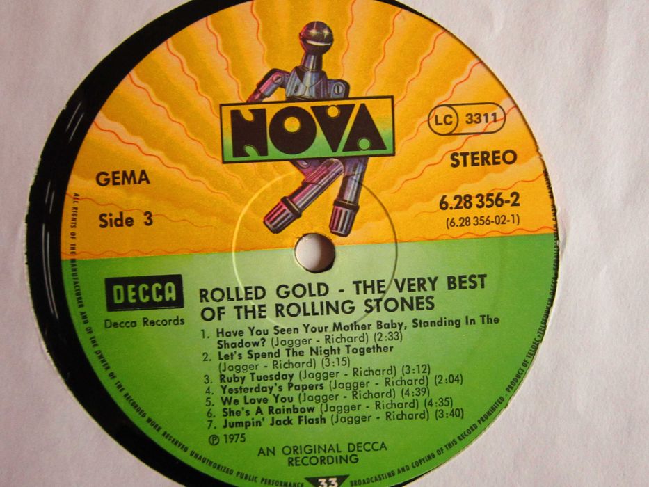 cadou deosebit Germany 1975 The Very Best Of Rolling Stones