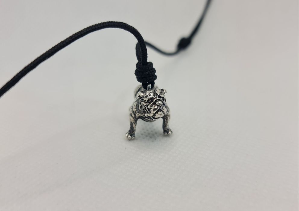 Pandant din argint nasic cu dulldog