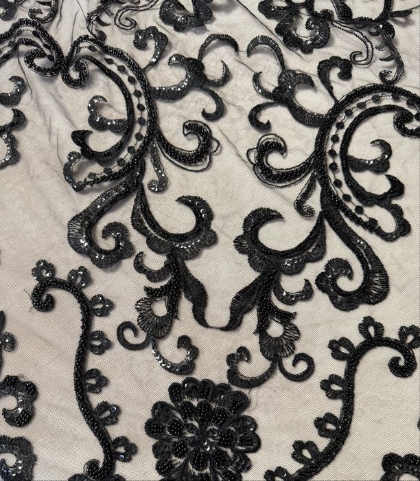 Кружево, черное