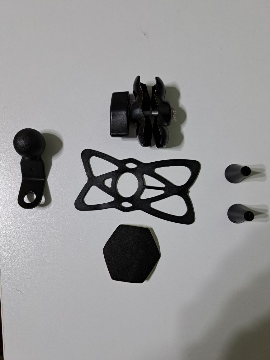 Suport telefon moto ATV X-Grip cu incarcare priza USB, 2.0 amperi Nou!