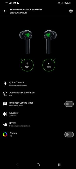 Razer Hammerhead TWS Gen2