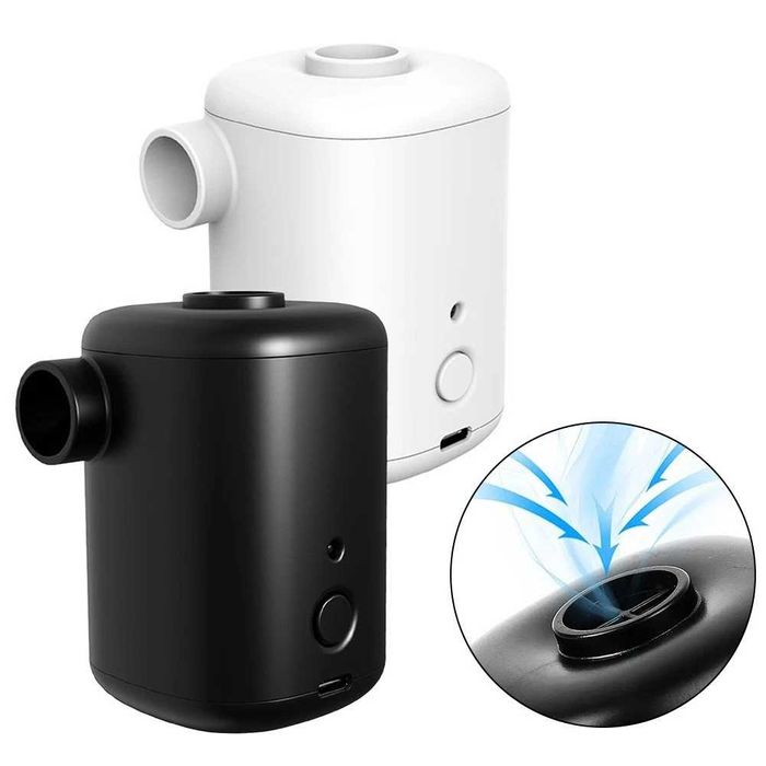 Преносима електрическа въздушна помпа , надуване и изпускане на въздух