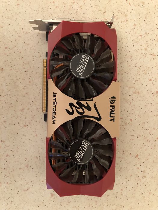 Видеокарта GeForce GTX 760 palit JETSTREAM