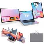 Monitor Extensibil si Portabil pentru laptop, Ecran Dual de 16inch IPS