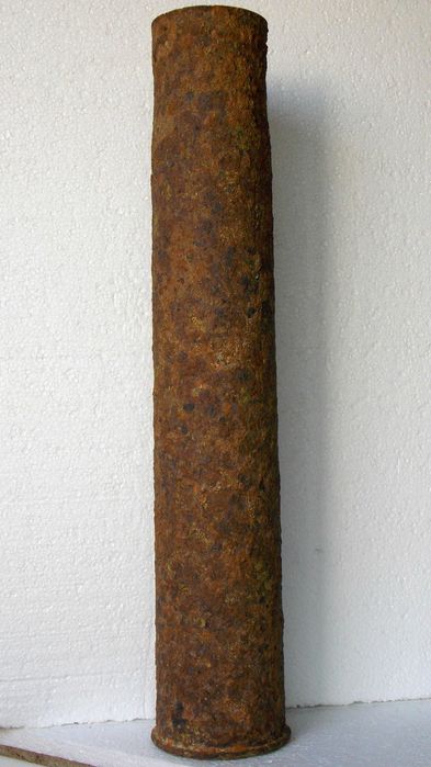 Tub proiectil 57 cm tun Flak cal. 88 german nazist ww2 militar razboi