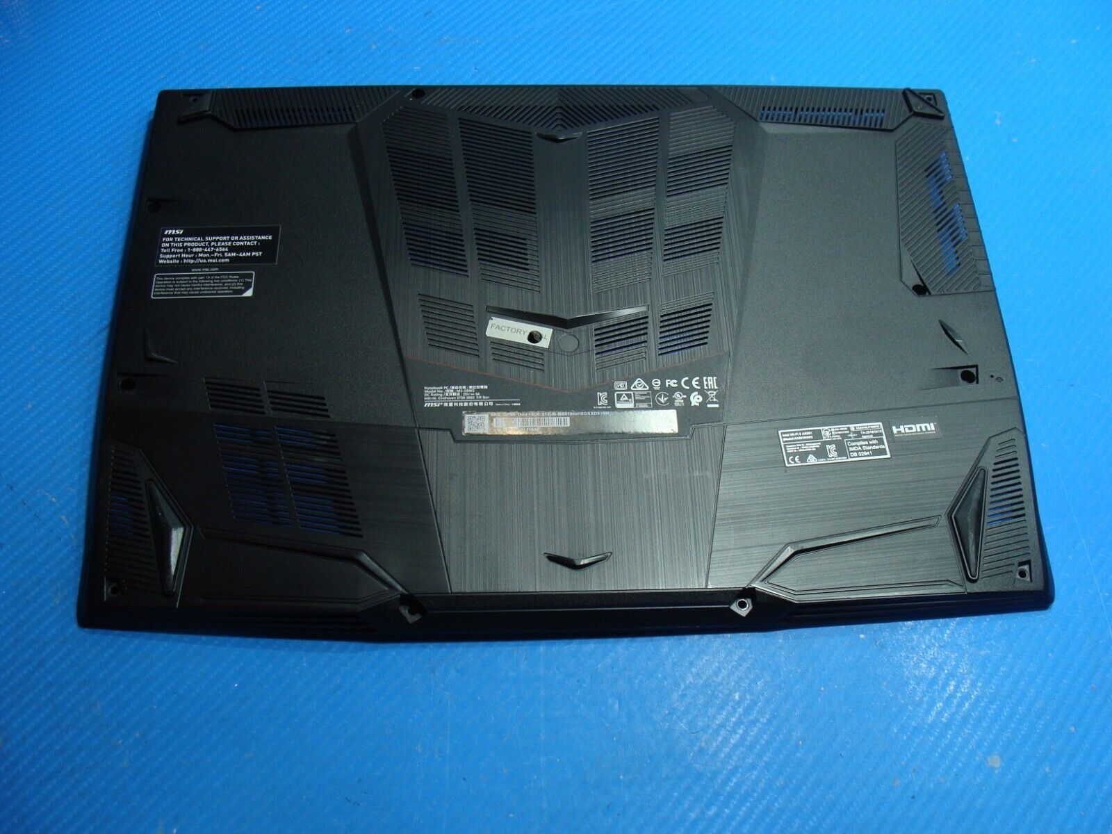 Msi Gf65 Thinbook gaming Laptop