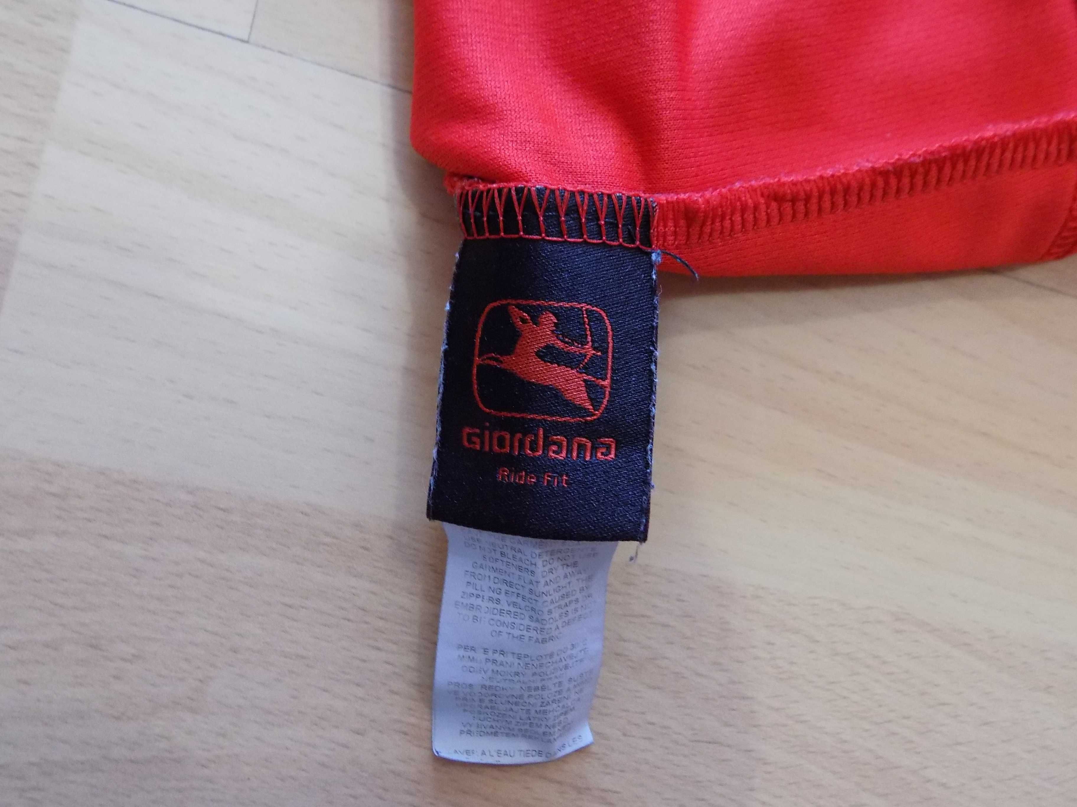 вело джърси giordana тениска мъжко оригинално шосейно колоездене XL/М