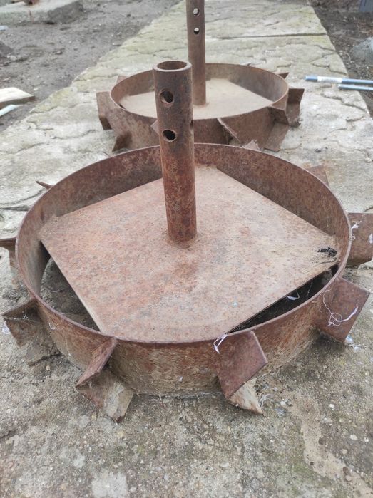 Roti metalice motocultor Ruris/ honda