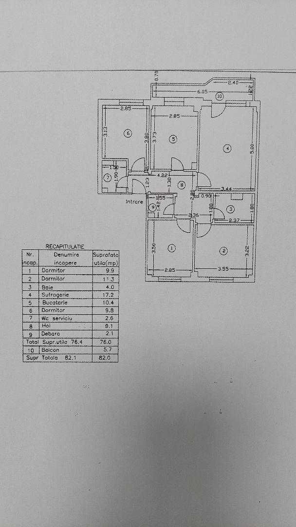 Apartament 4 camere