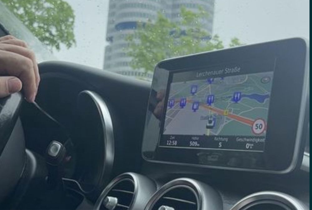 Средна конзола, дисплей и духалки 5бр. за Mecedes C-class w205 2015г.