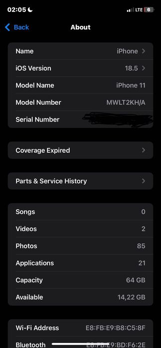 iPhone 11  64 GB